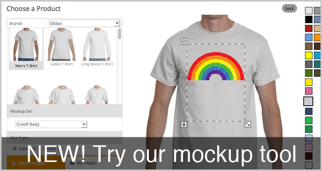 Download T-Shirt Mockup Templates to Help Display T-Shirt Designs | Print Aura - DTG Printing Services