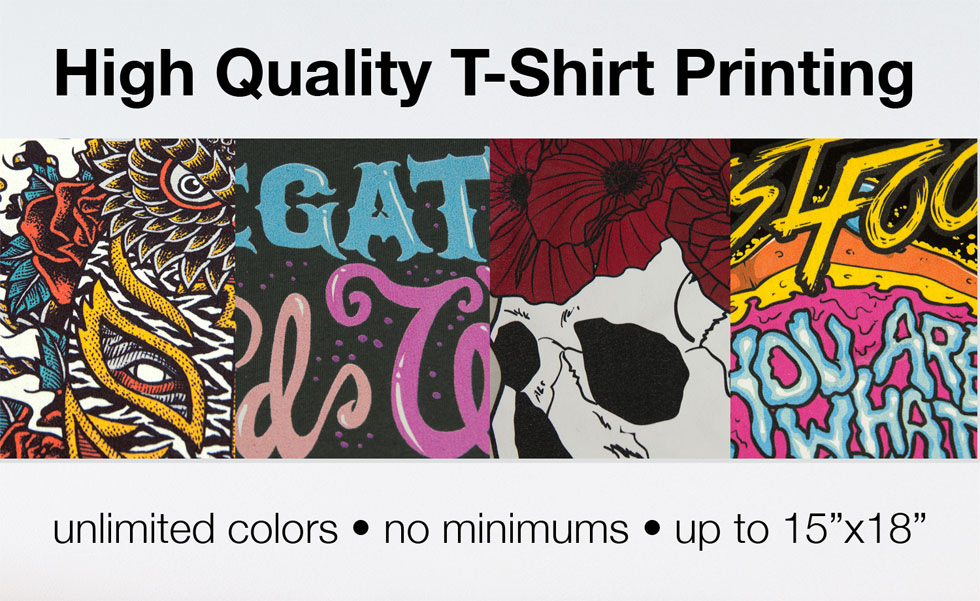 best high quality t shirt printing