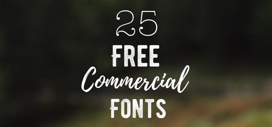 Font free outlet commercial