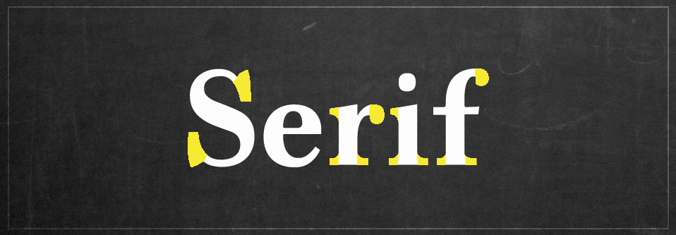 serif