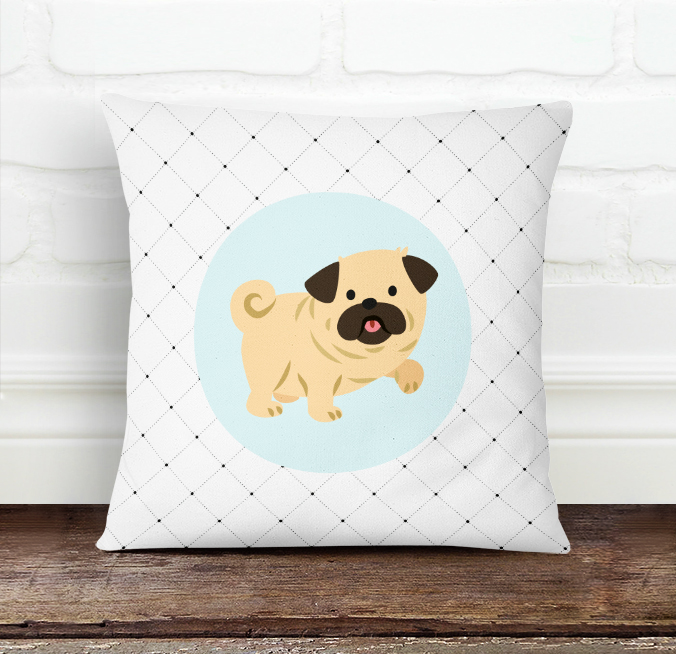 Pug Pillow