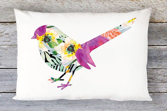 bird pillow