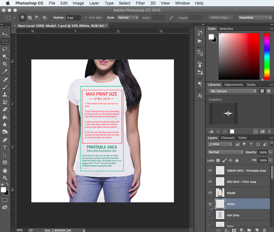 Download How To Create Your Own T-Shirt Mockup in 5 Easy Steps ... Free Mockups