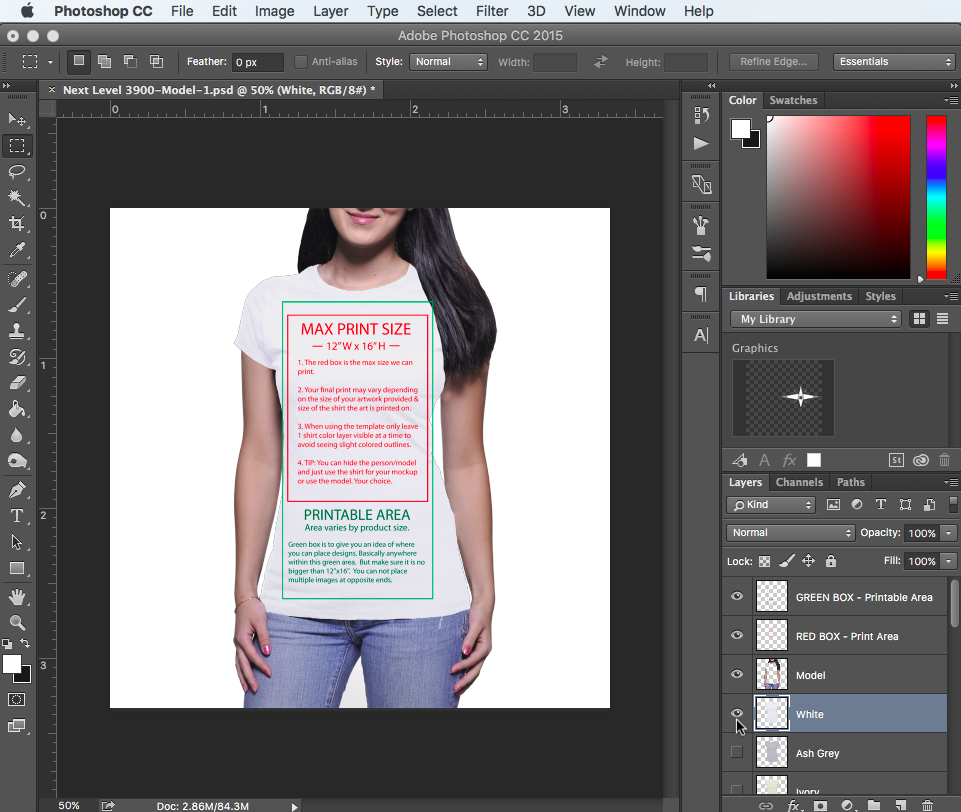 Download How To Create Your Own T Shirt Mockup In 5 Easy Steps Printaura Blog