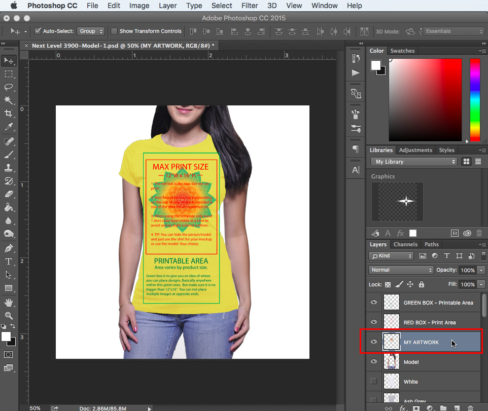 Download How To Create Your Own T-Shirt Mockup in 5 Easy Steps ... Free Mockups