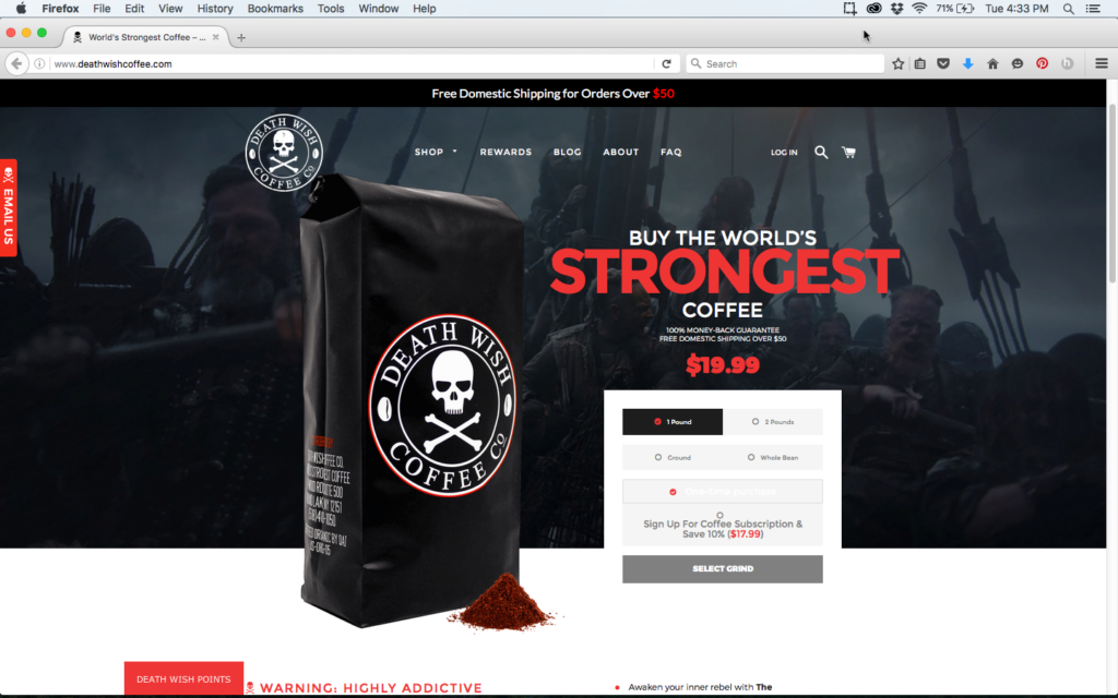 Death Wish Coffee