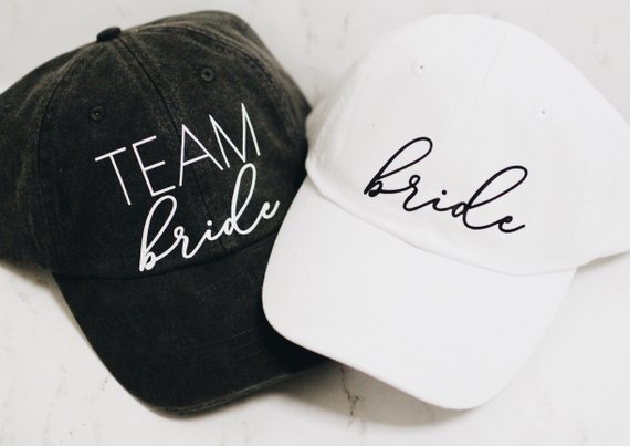 team bride hats