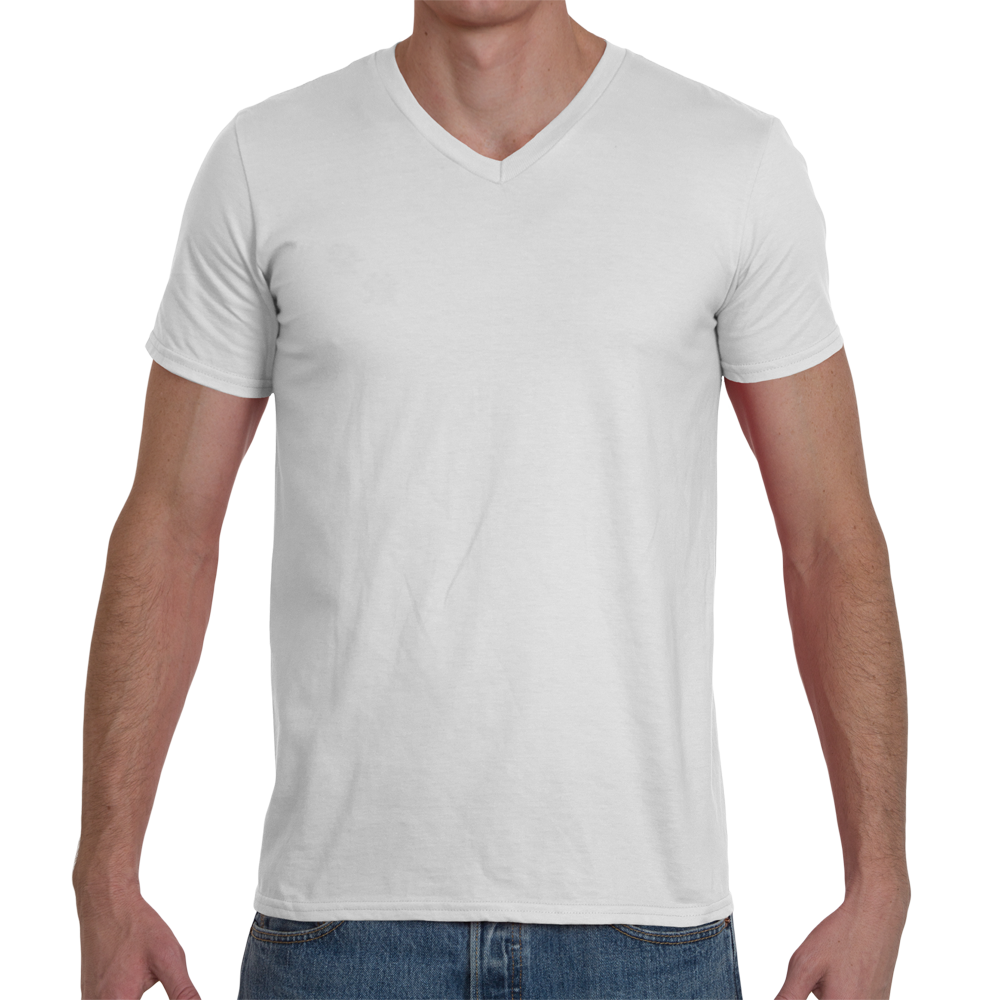 Download Soft Spun Fashion Fit V-neck t-shirt