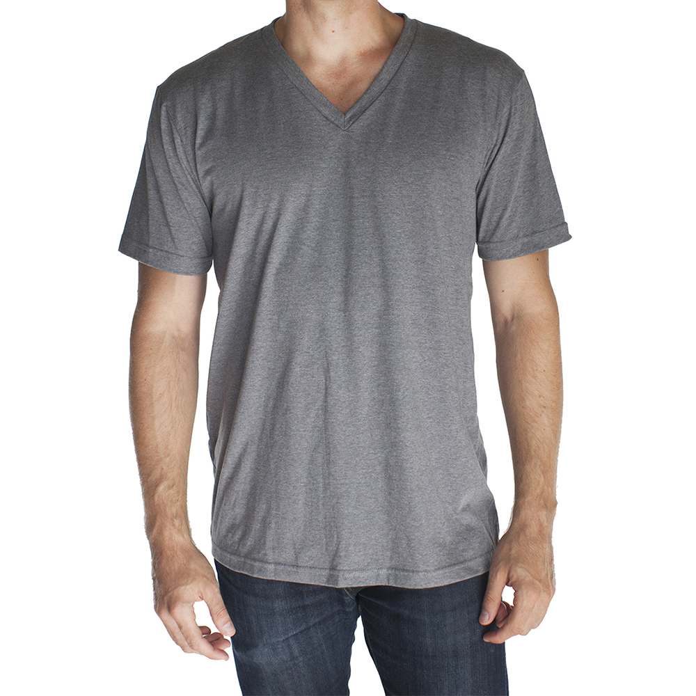 Unisex 50/50 Blend V-Neck